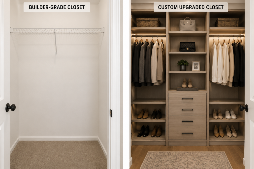 builder-grade closets