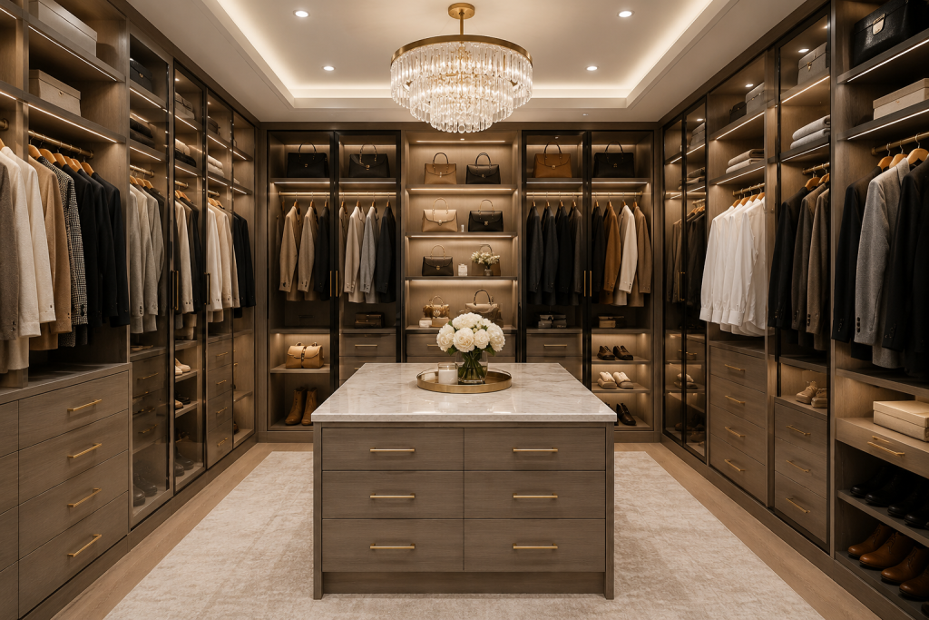 Luxury Walk-In Closets