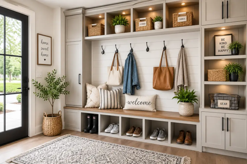 mudroom closet