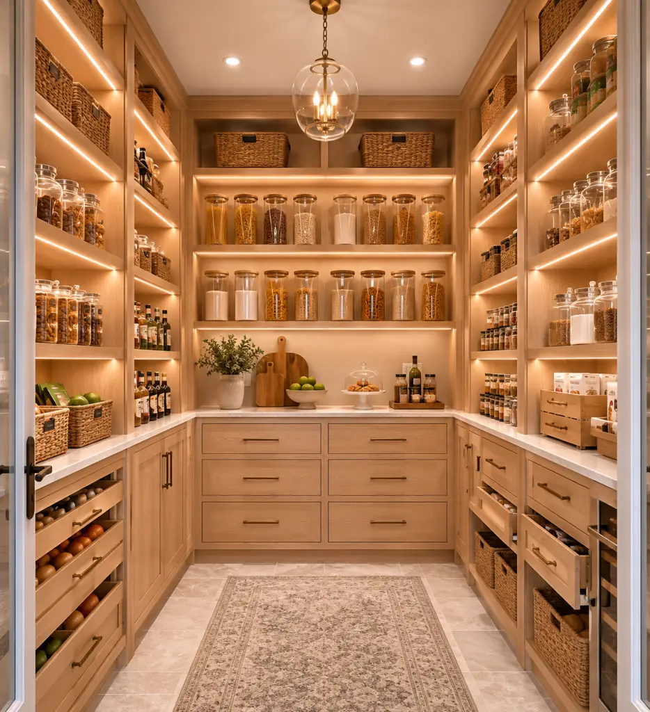 custom pantry makeover