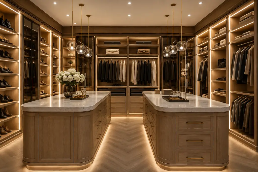 high end closet