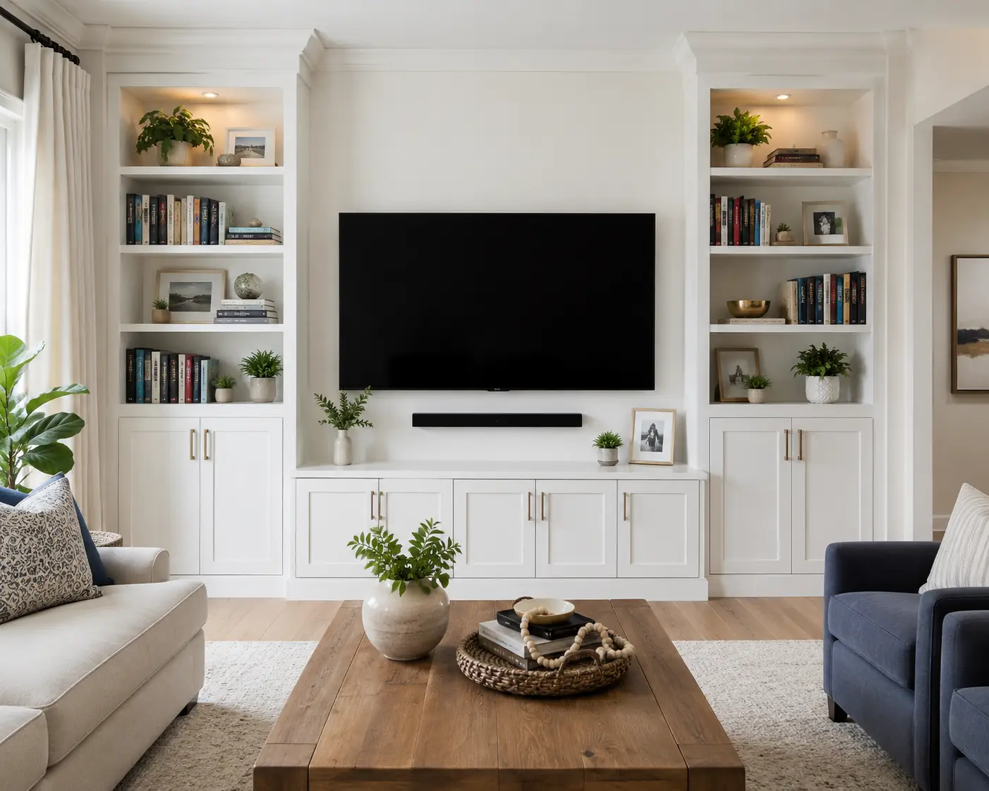 Entertainment closet