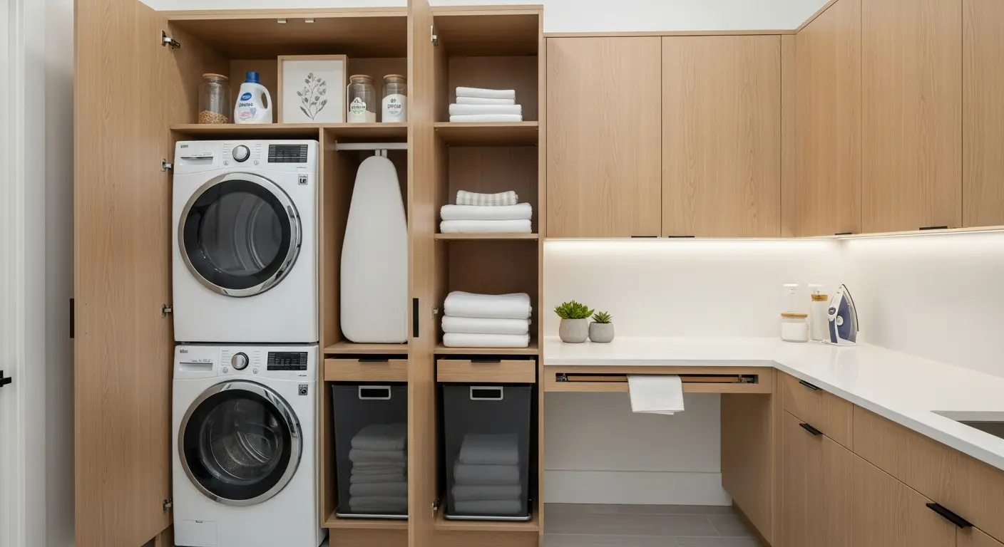 laundry closet design