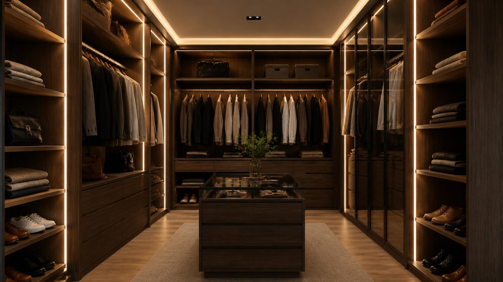 Closet Lighting Ideas for a Brighter and More Luxurious Closet