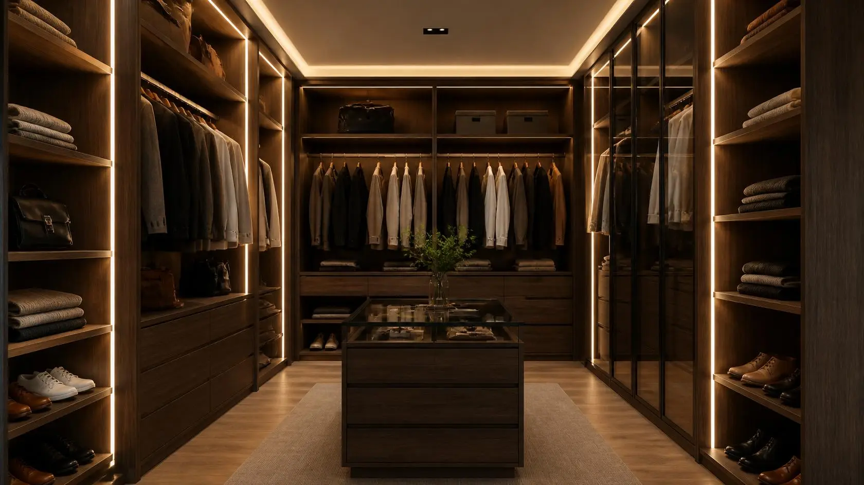 closet lighting ideas
