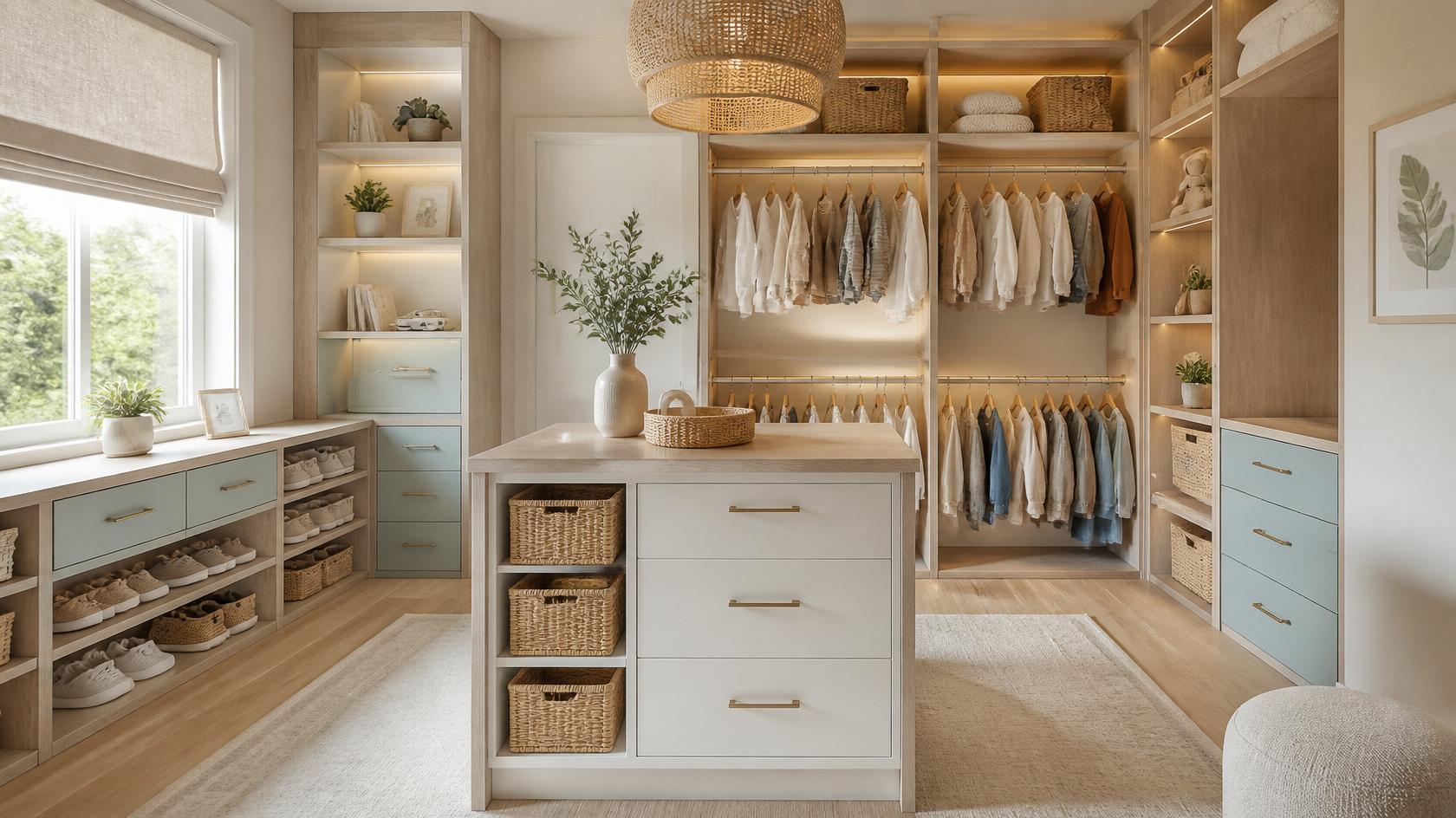 Kids Closets Designed to Grow with Every Stage
