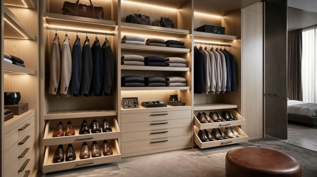 How to Arrange a Closet and organise your clothes