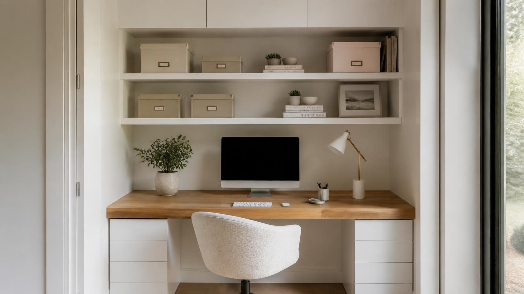 Home Office Closet Ideas for a Stylish and Functional Workspace