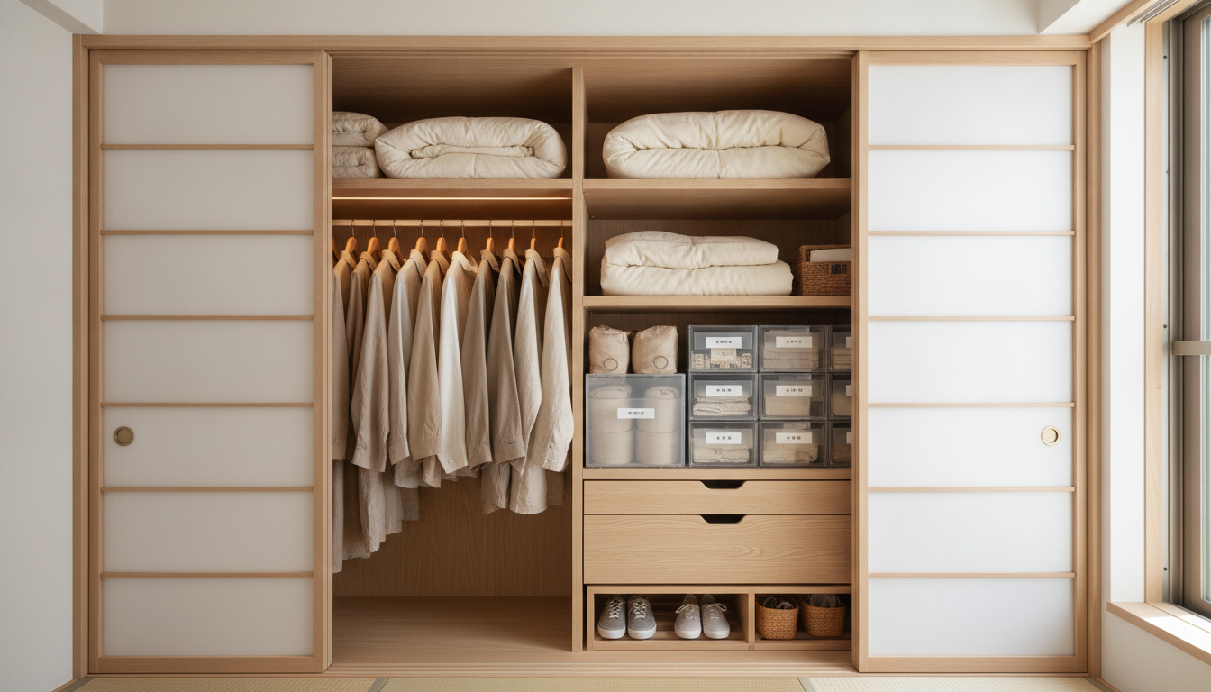 Japanese Closets: How Storage Functions in Japan