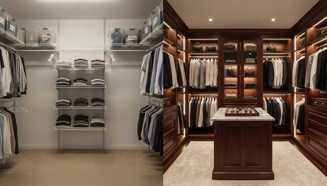 Wire Shelving vs Custom Wood: Upgrade Guide